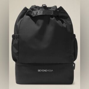 Beyond Yoga Classic Black Backpack